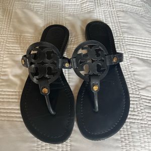 Tory Burch Miller sandals.